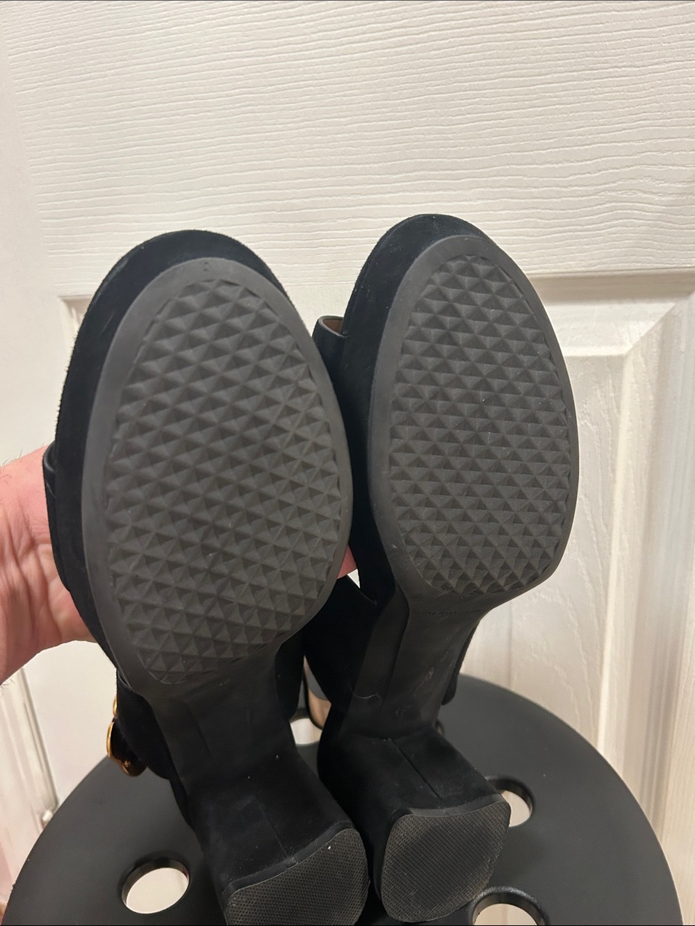 Aerosoles Suede Sandals Size 12 - Picture 7 of 9